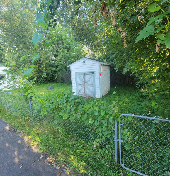 rear yard/fenced in area